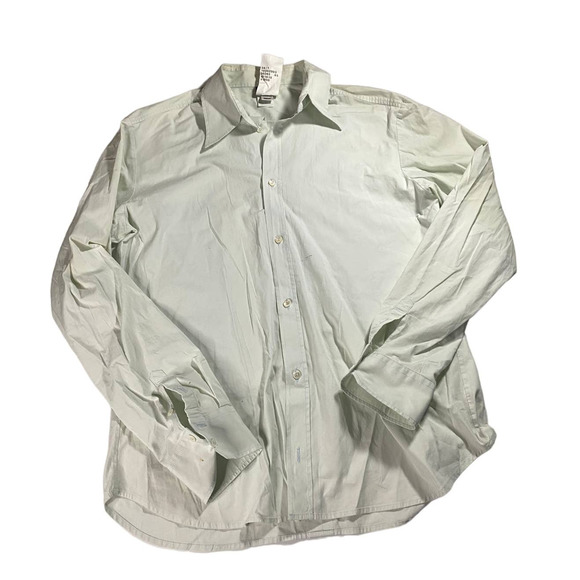 Dolce & Gabbana Oxford Mint Shirt Ittiere Men's Medium